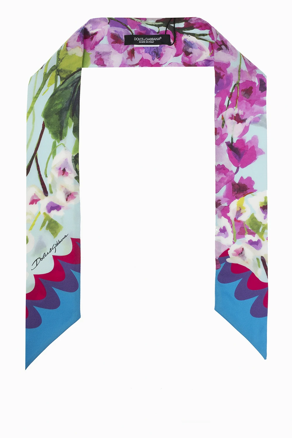 MULTICOLOUR Silk neckerchief