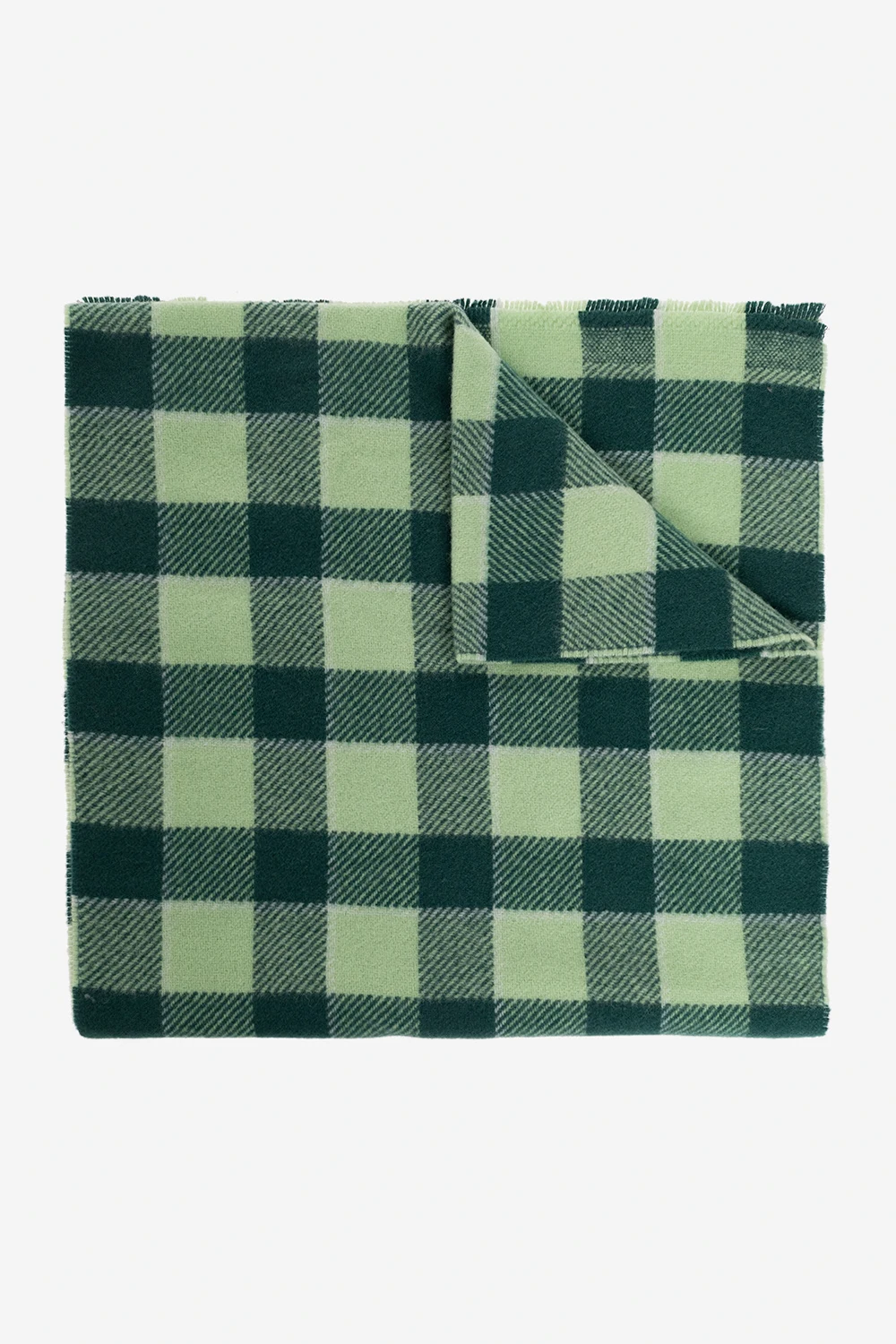 Szal z wzorem w kratę