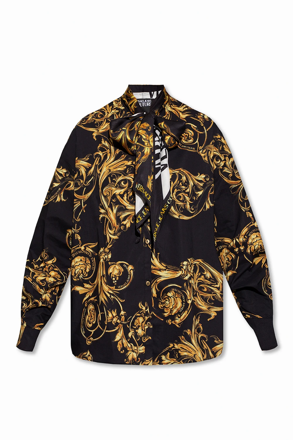 BLACK Patterned shirt