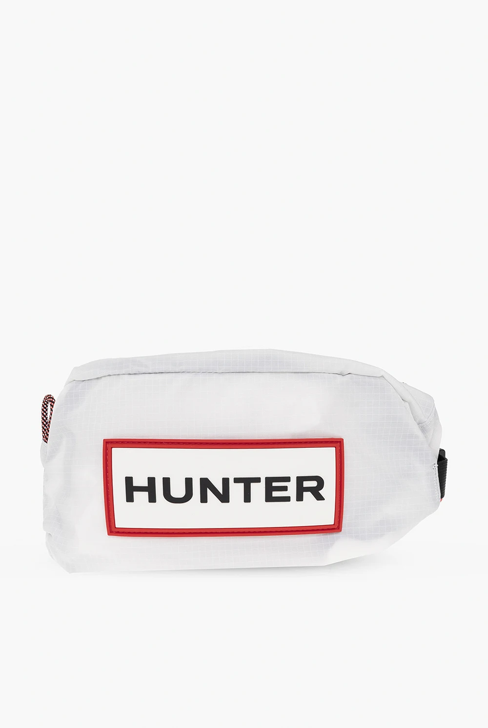 WHITE Belt bag with logo
