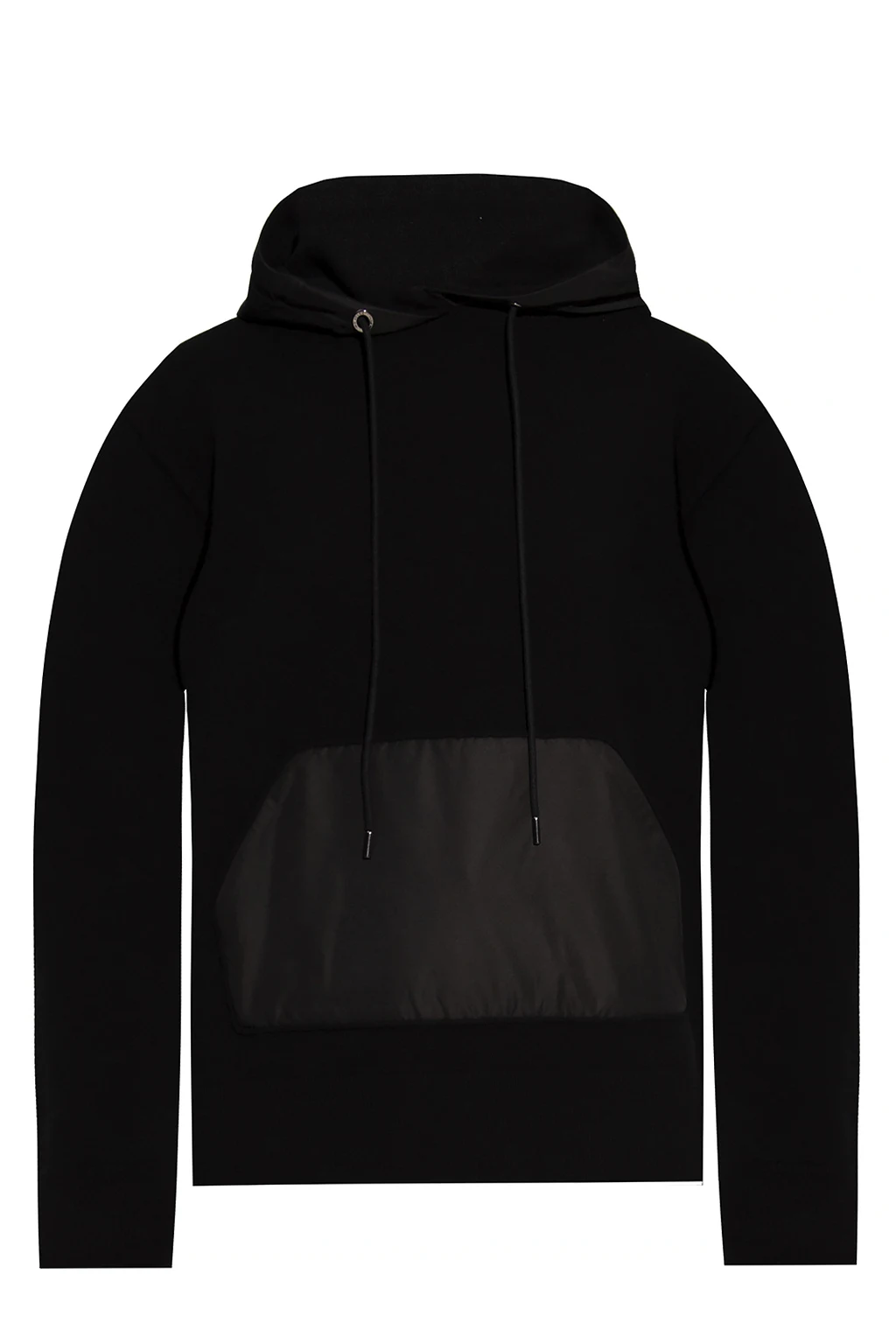 Logo-patched hoodie