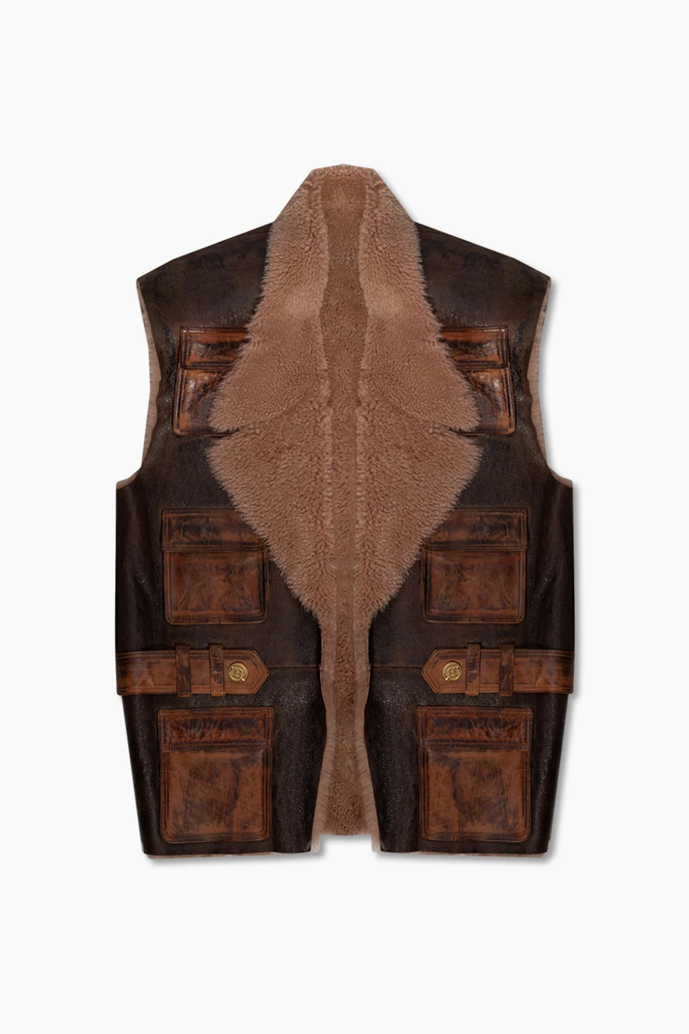 Kożuch typu ‘oversize’