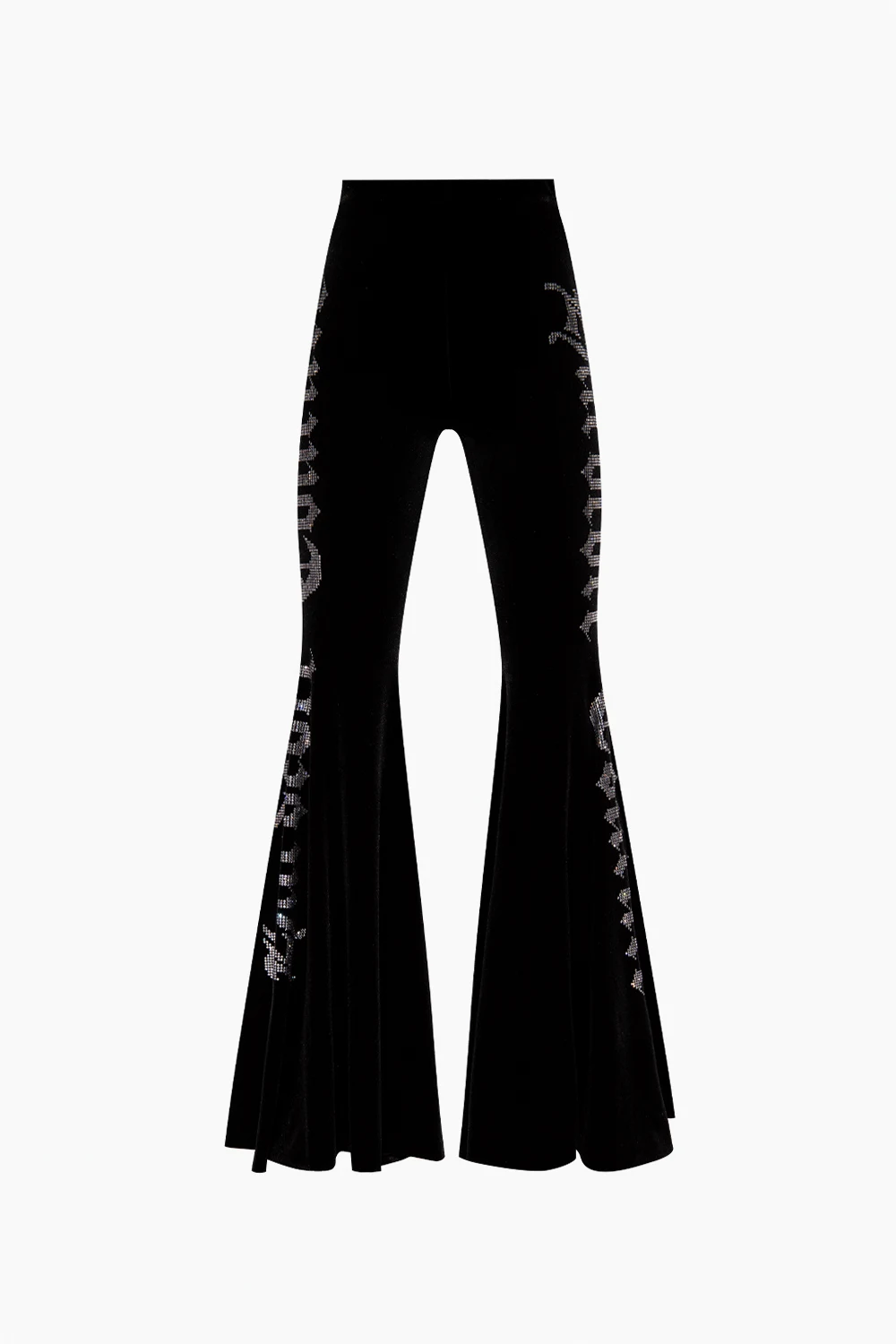 BLACK Velour trousers