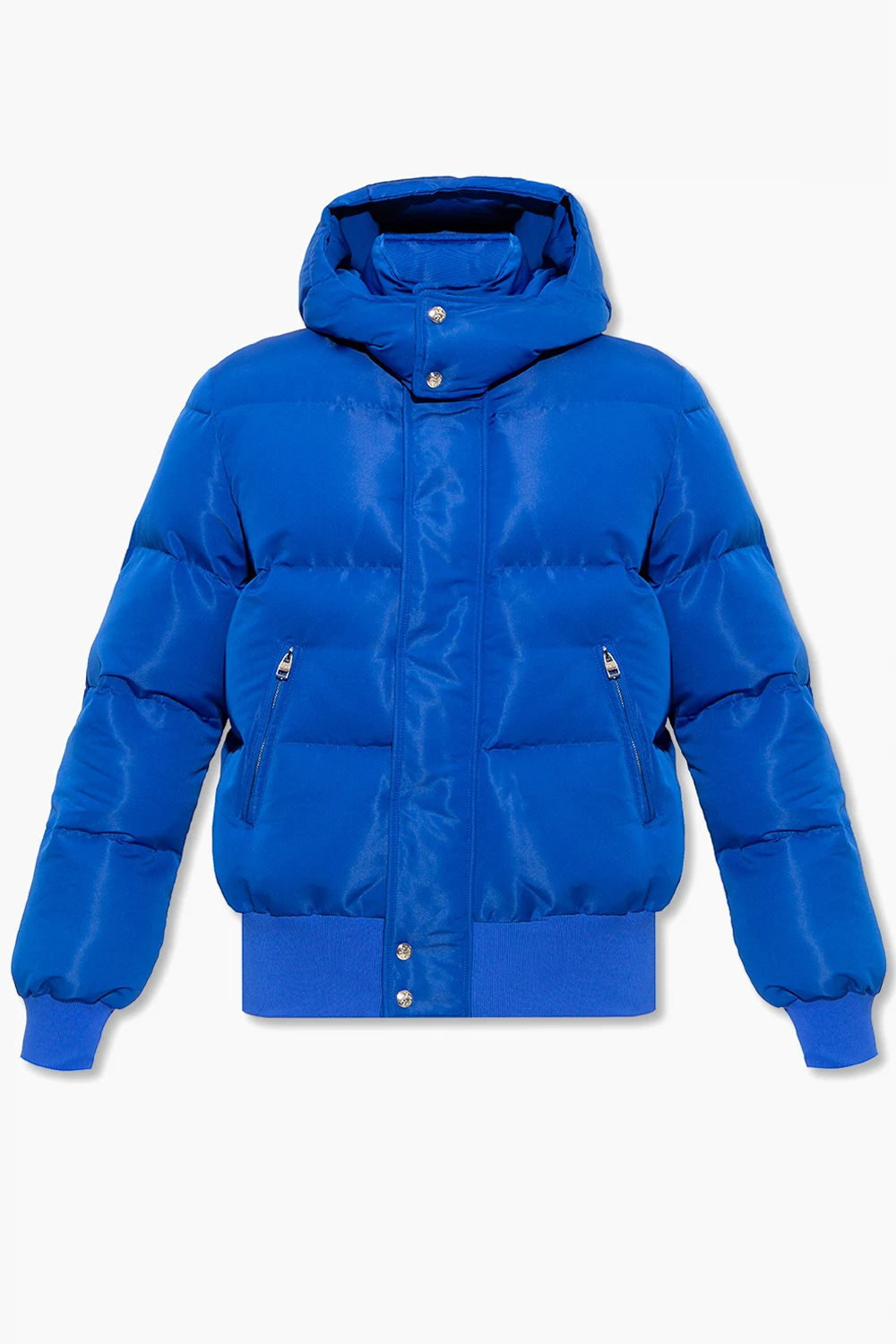 Insulated jacket with hood