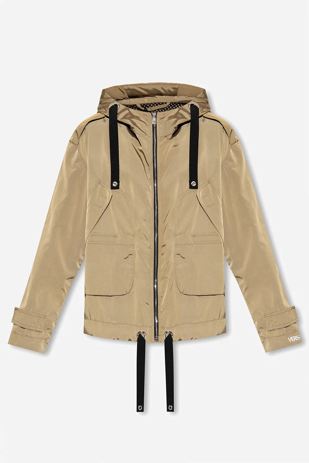 beige Hooded jacket