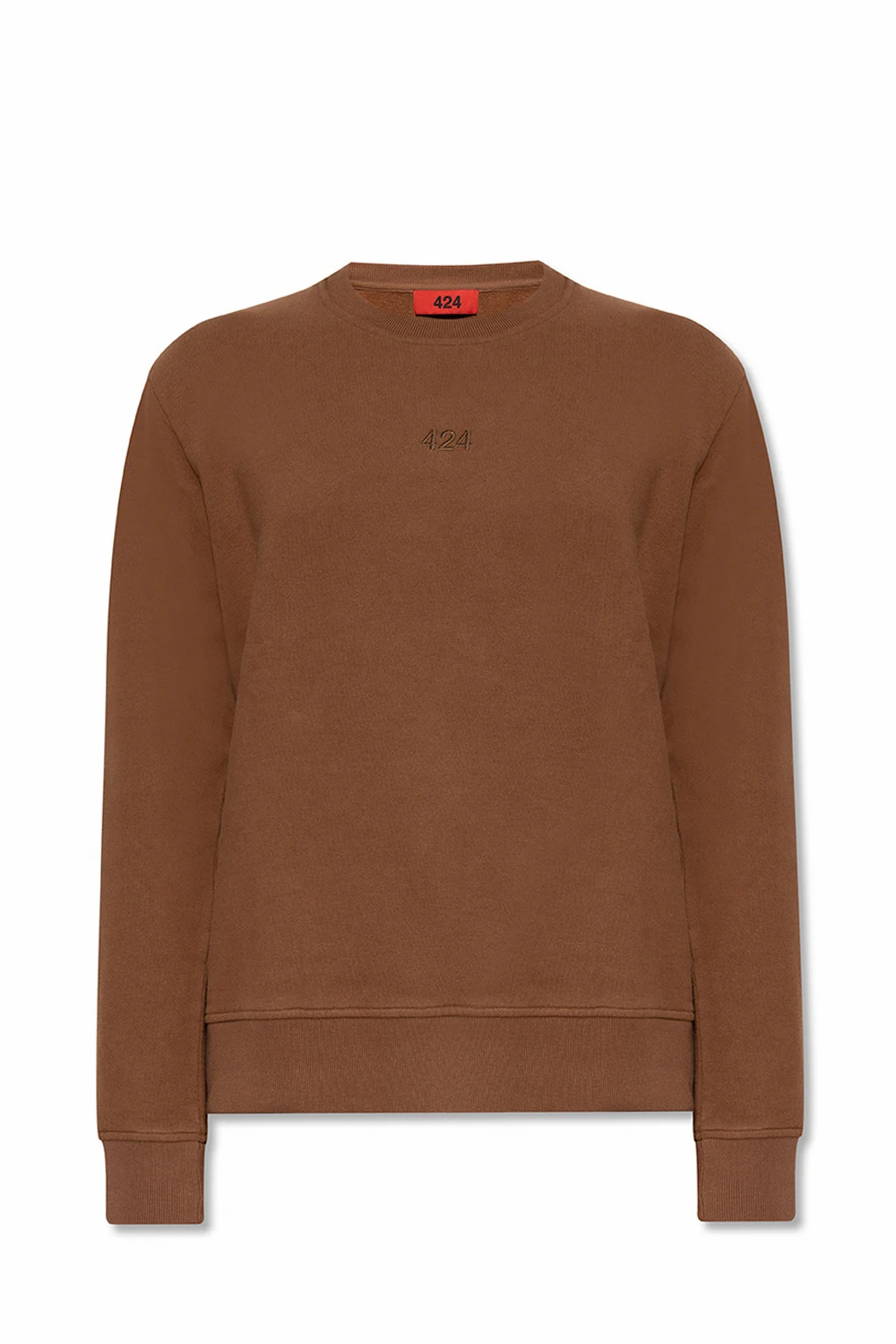 Logo-embroidered sweatshirt