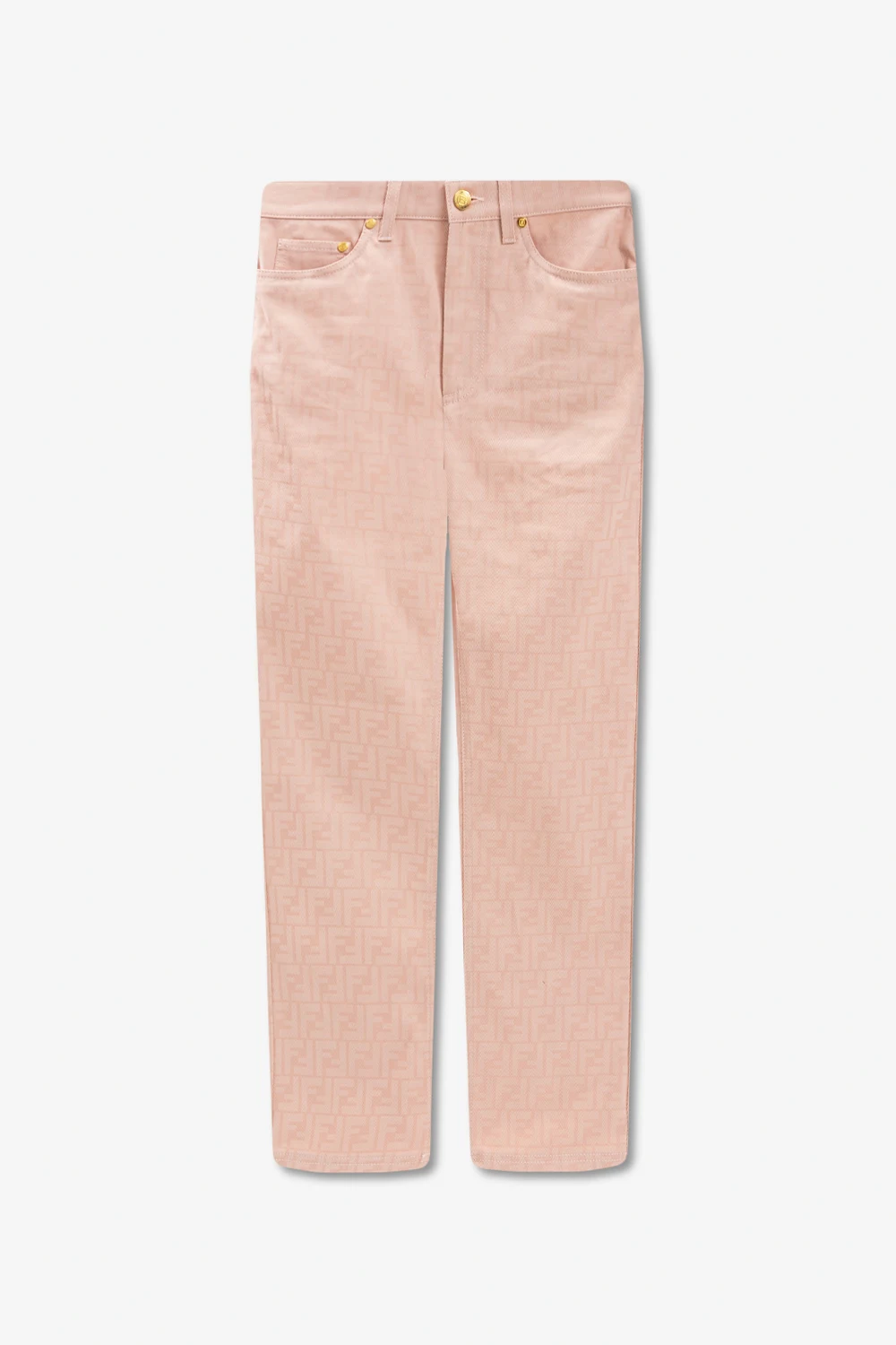 Jeansy z monogramem