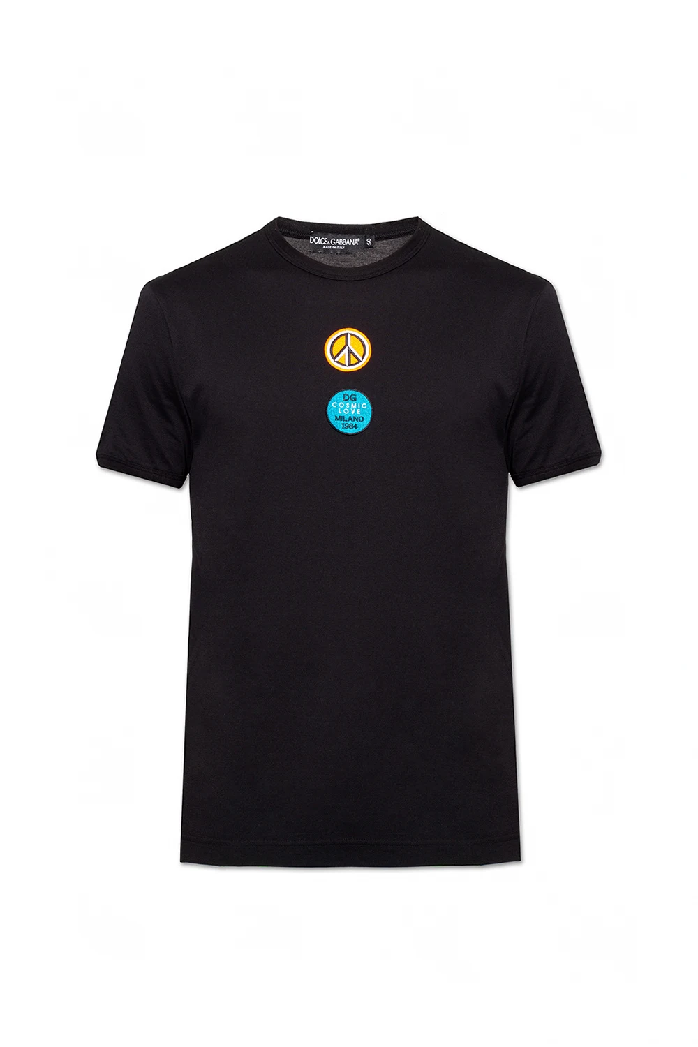 BLACK The ‘Reborn to Live’ collection patched T-shirt