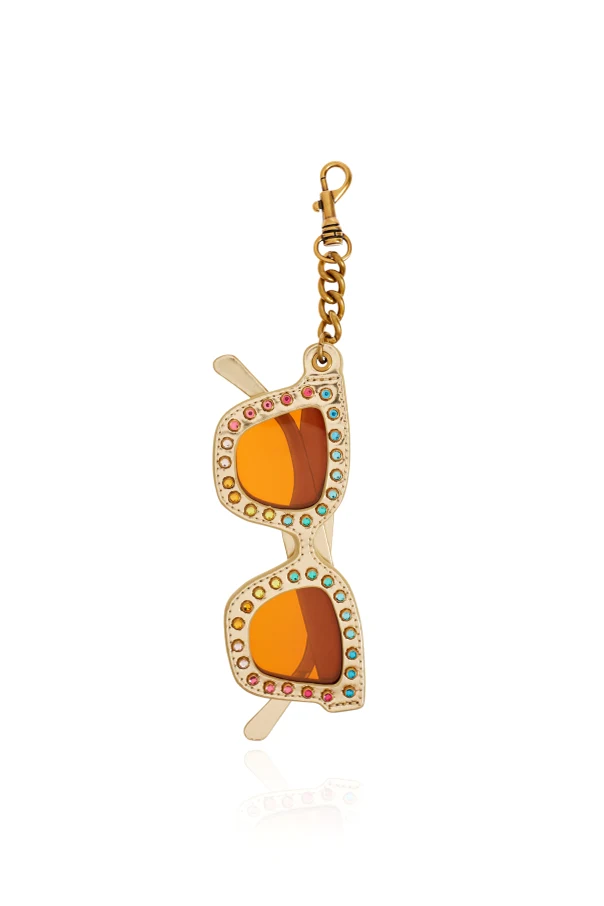 GOLD Pendant in the shape of sunglasses