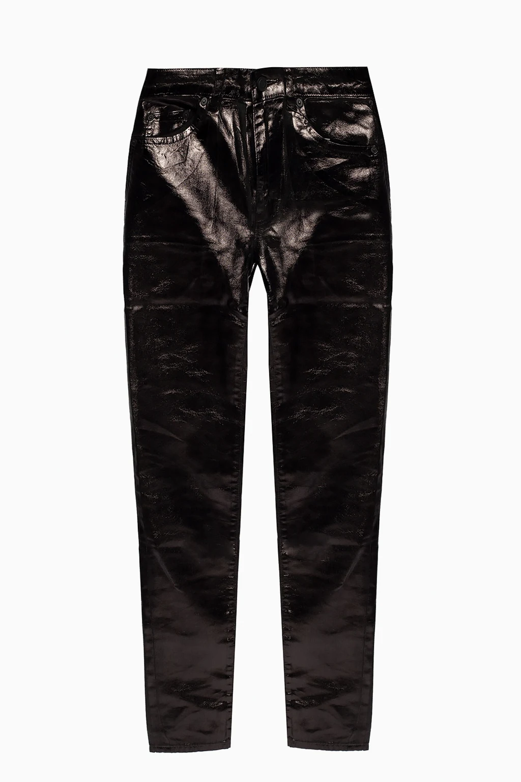 Waxed jeans