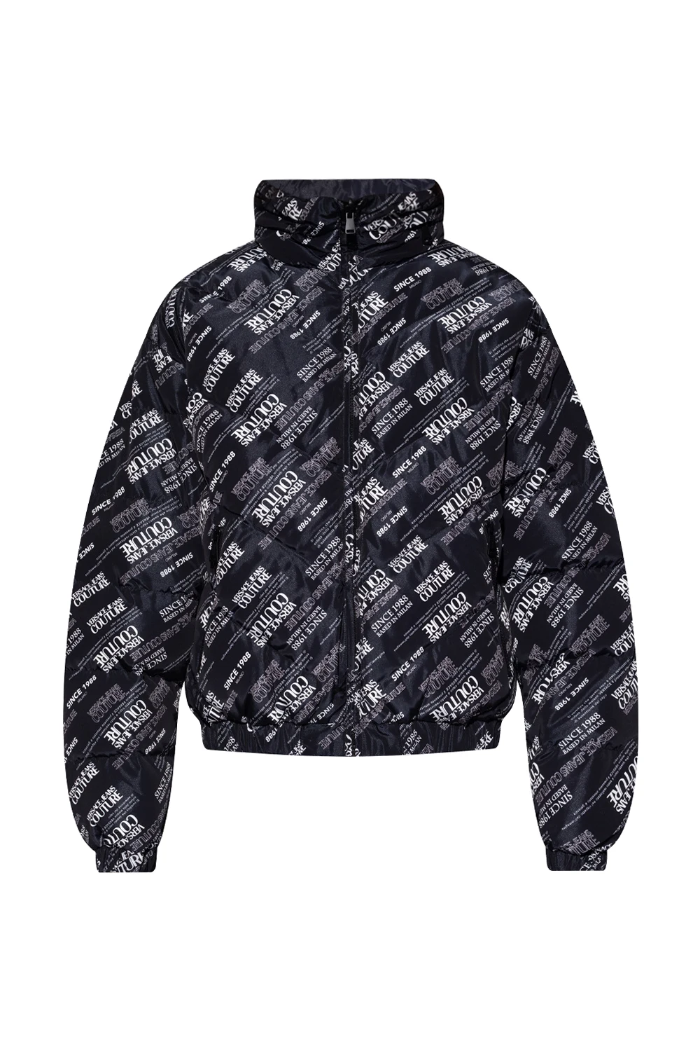 BLACK Reversible down jacket