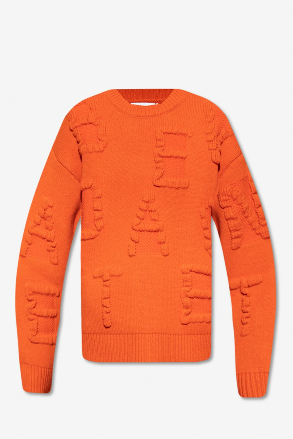 ORANGE Wool sweater