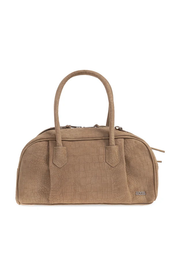 beige Suede handbag 'Gzalex'