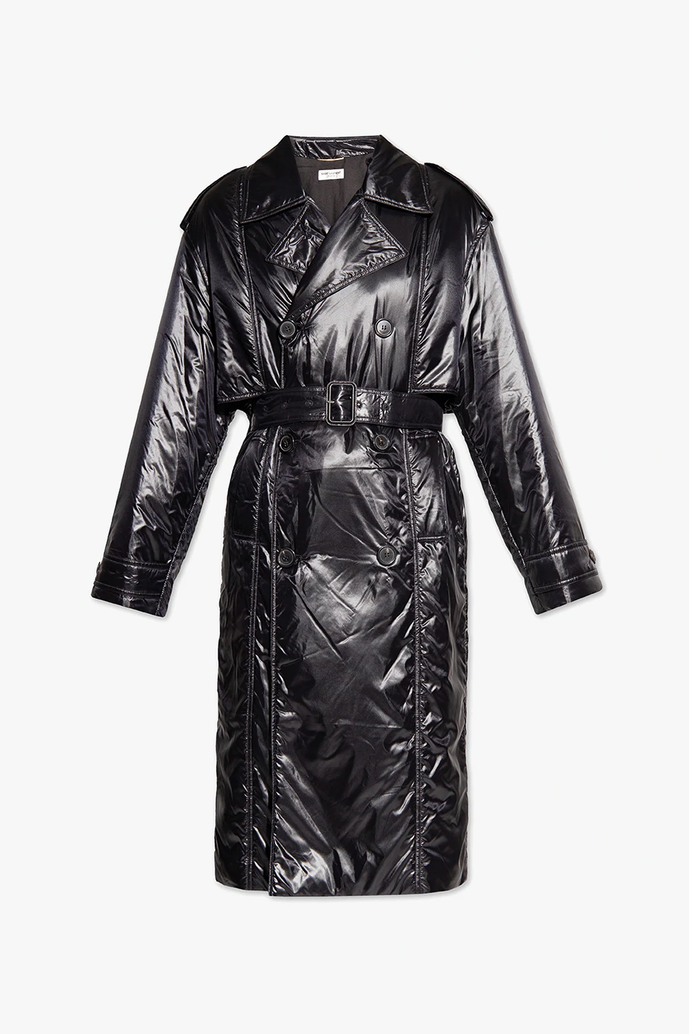 Insulated trench coat