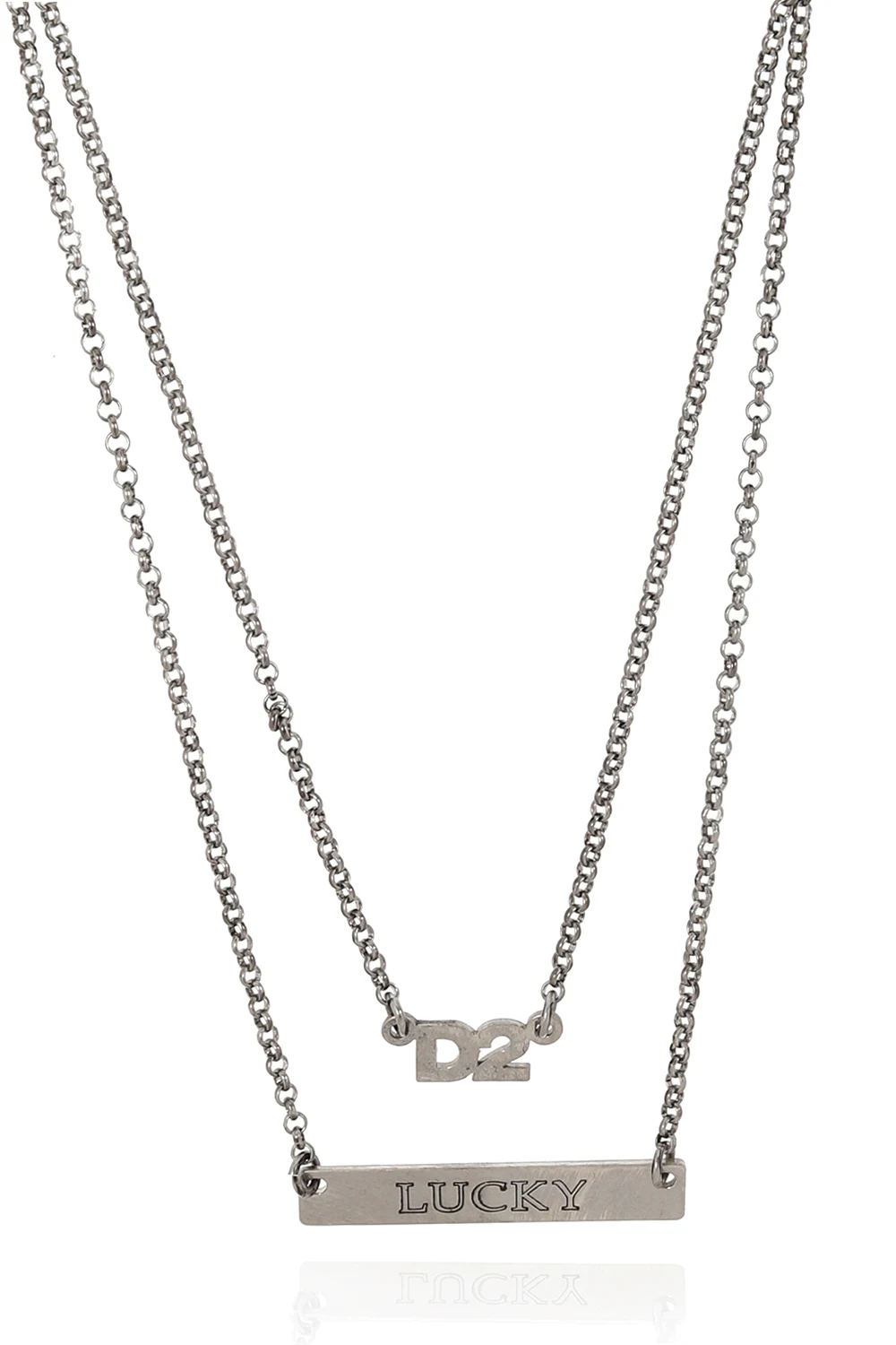 SILVER Necklace with logo