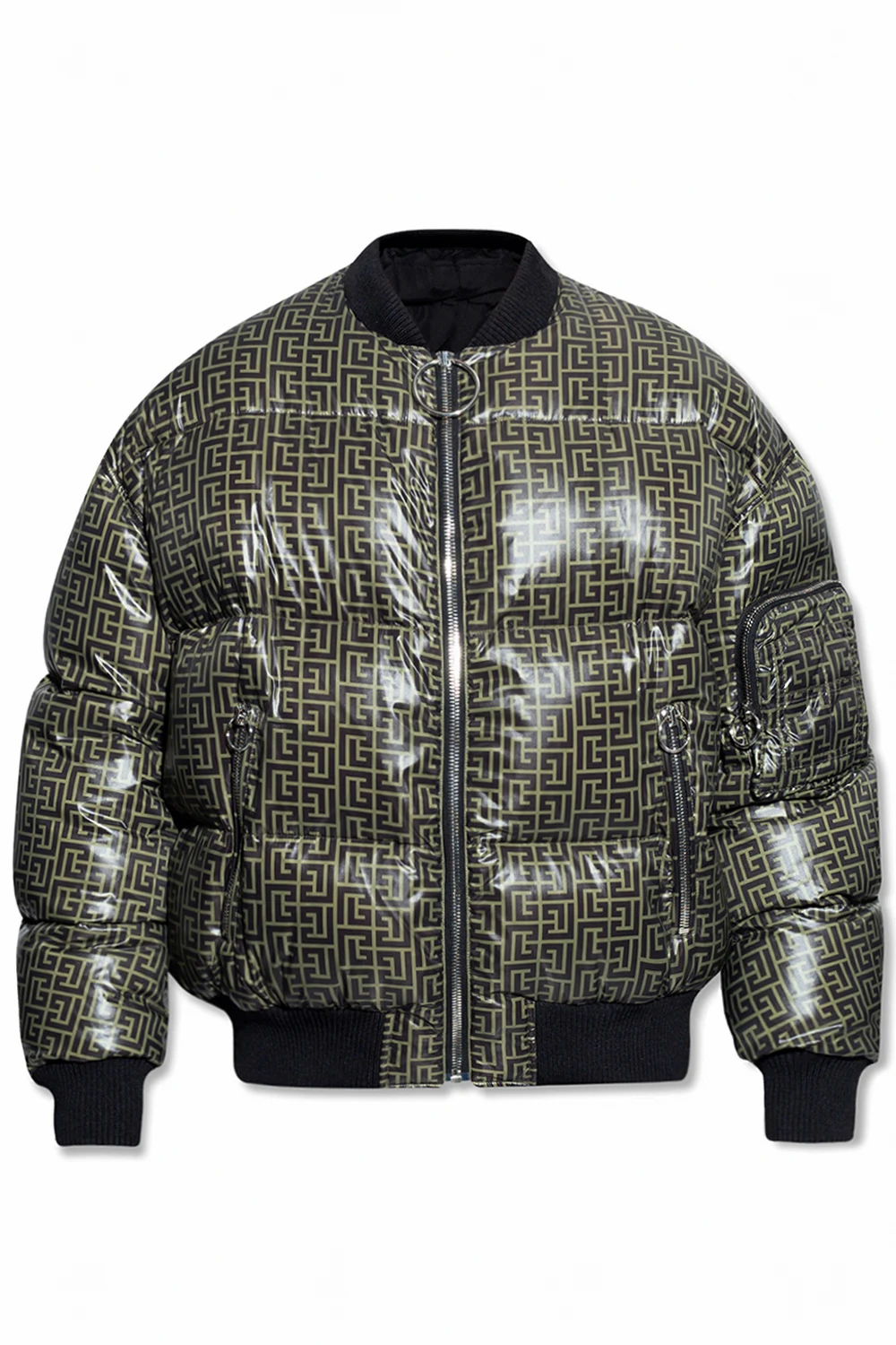 GREEN Down jacket