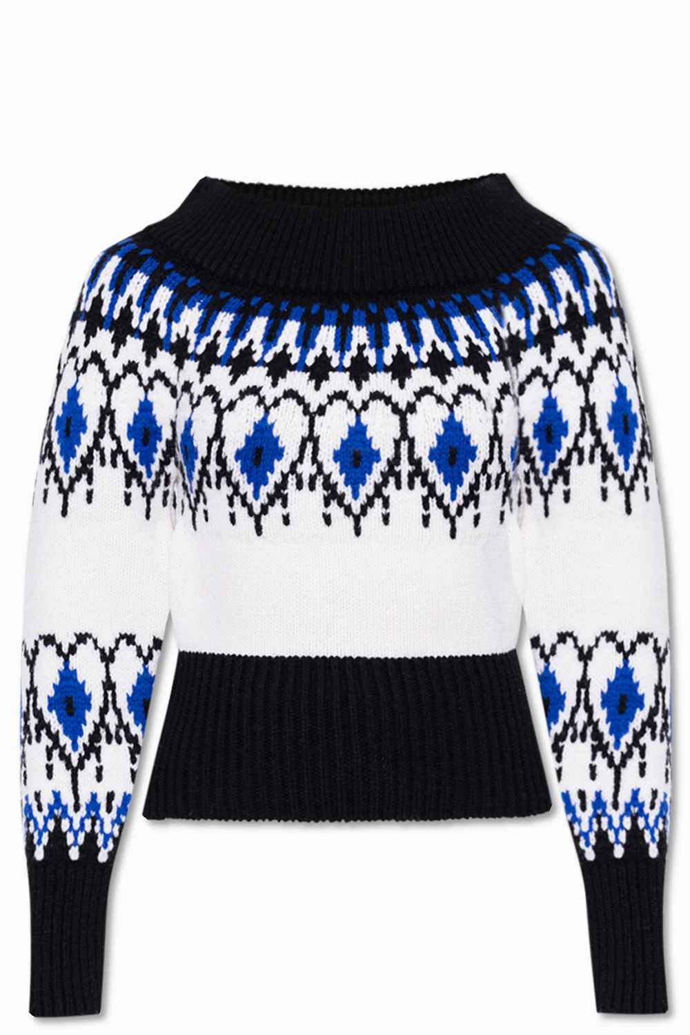 Sweater with Fair Isle pattern