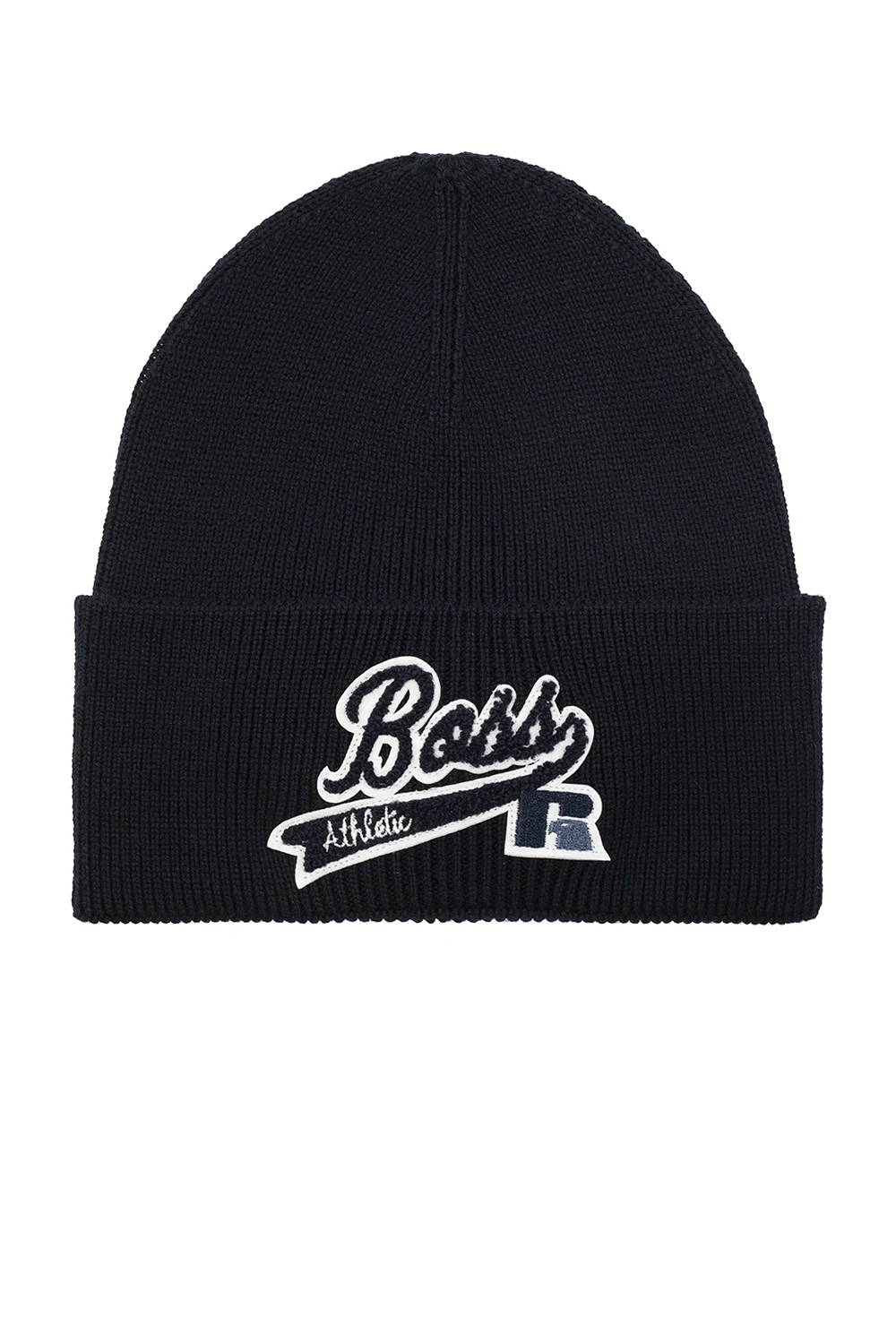 NAVY BLUE Hat with logo
