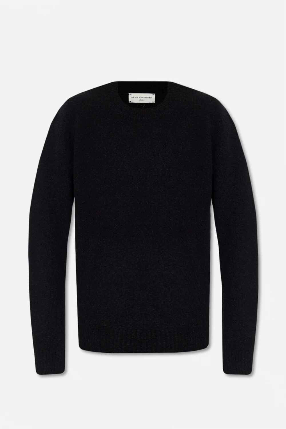 BLACK Round neck sweatshirt