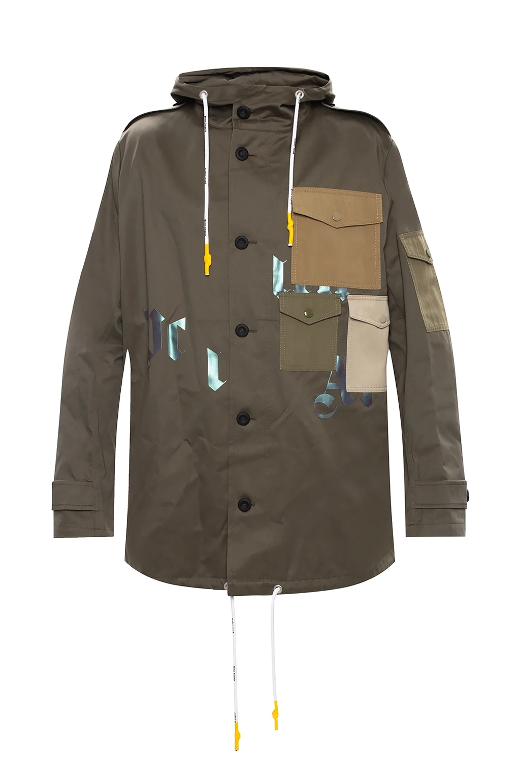 GREEN Jacket with pockets