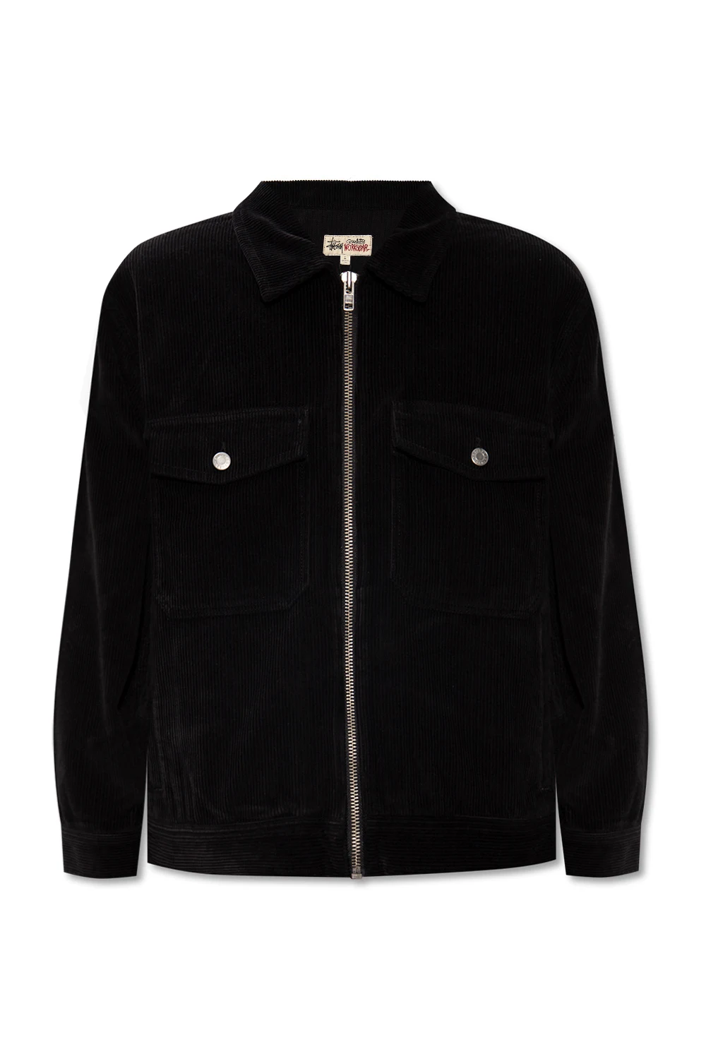 Corduroy jacket with pockets