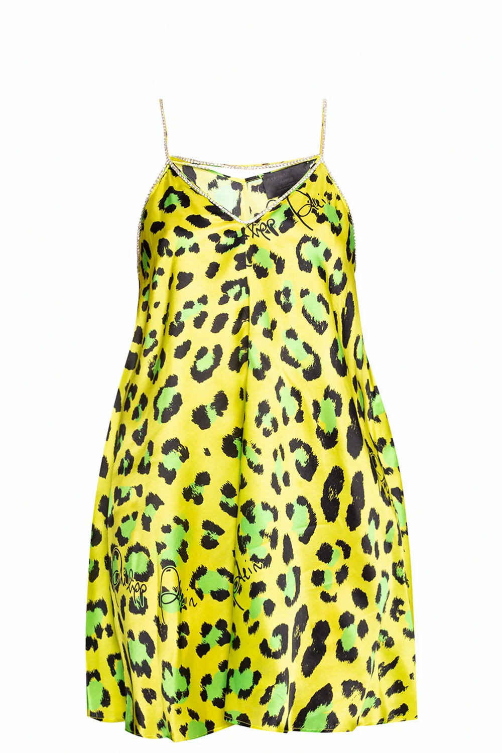 YELLOW  Dress with straps