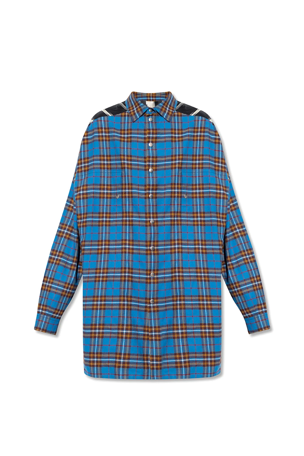 Patterned oversize shirt