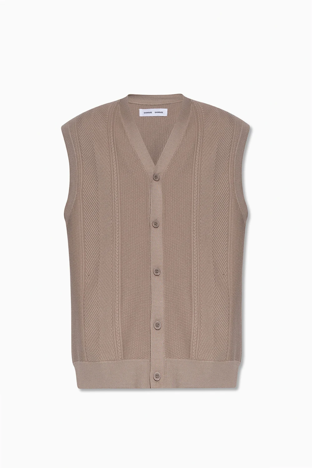 beige ‘Lewis’ vest