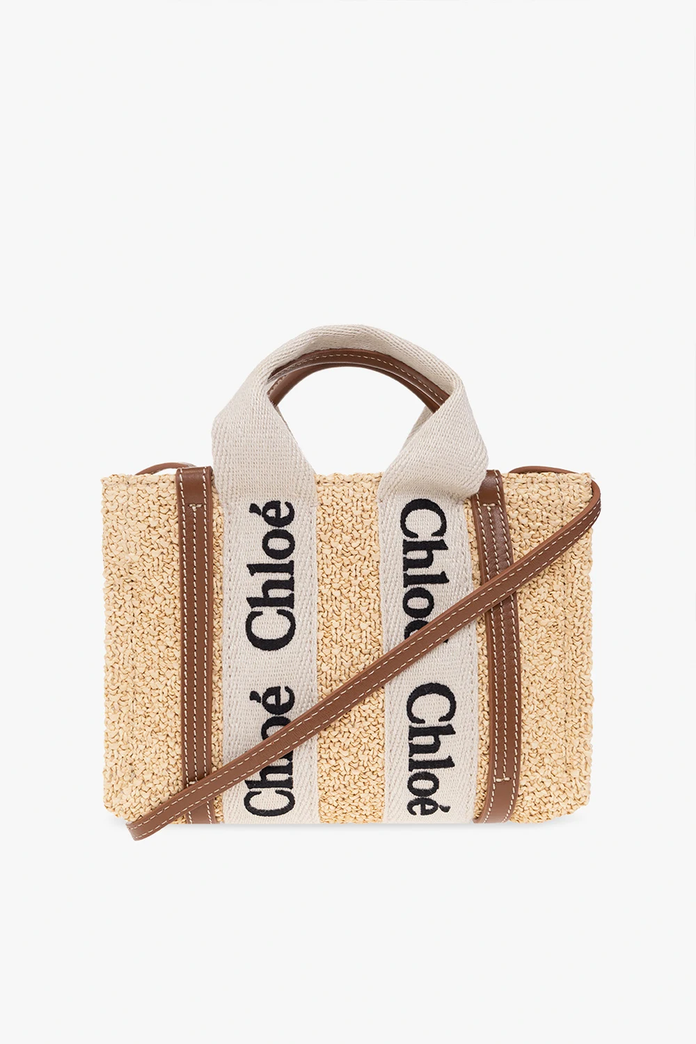 ‘Woody Mini’ shopper bag
