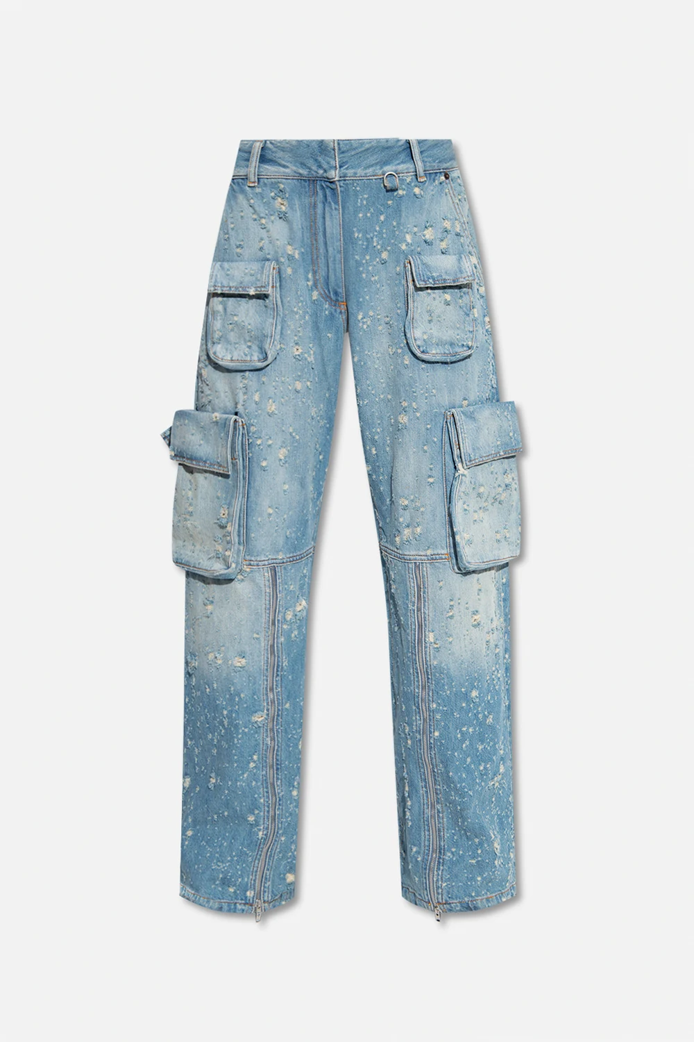 Jeansy typu ‘cargo’
