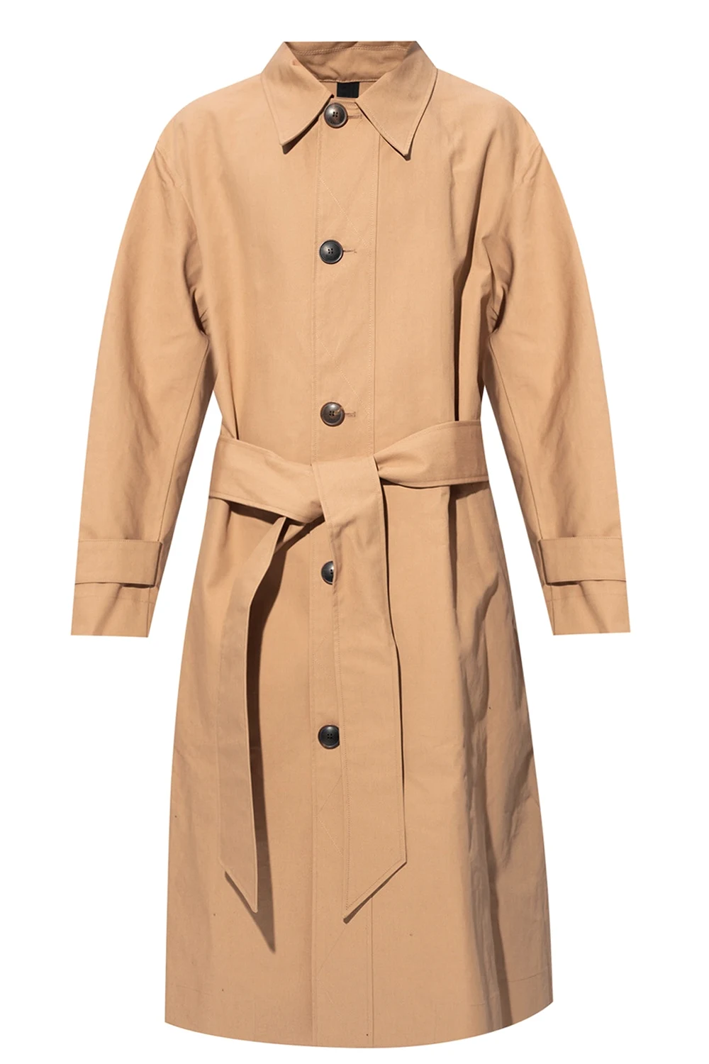 Coat with belt
