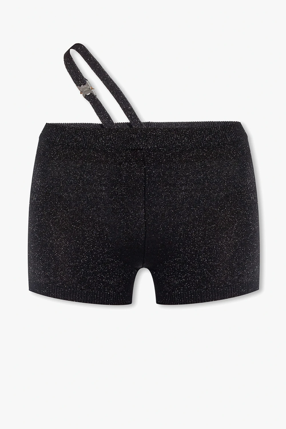 BLACK Shorts with lurex threads