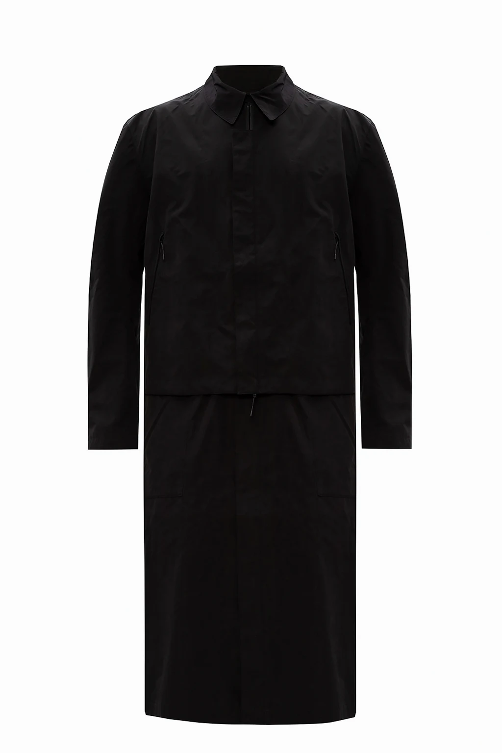 Płaszcz z kieszeniami