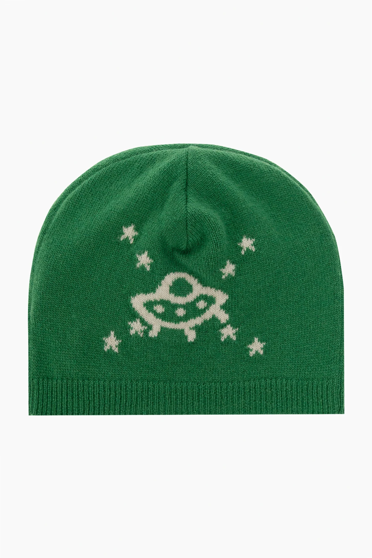 GREEN Wool beanie