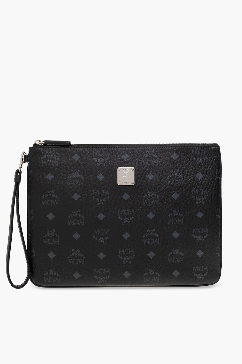 BLACK ‘Aren’ handbag with monogram
