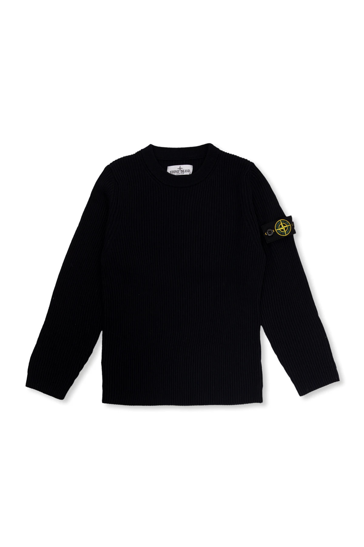 NAVY BLUE Sweater with logo