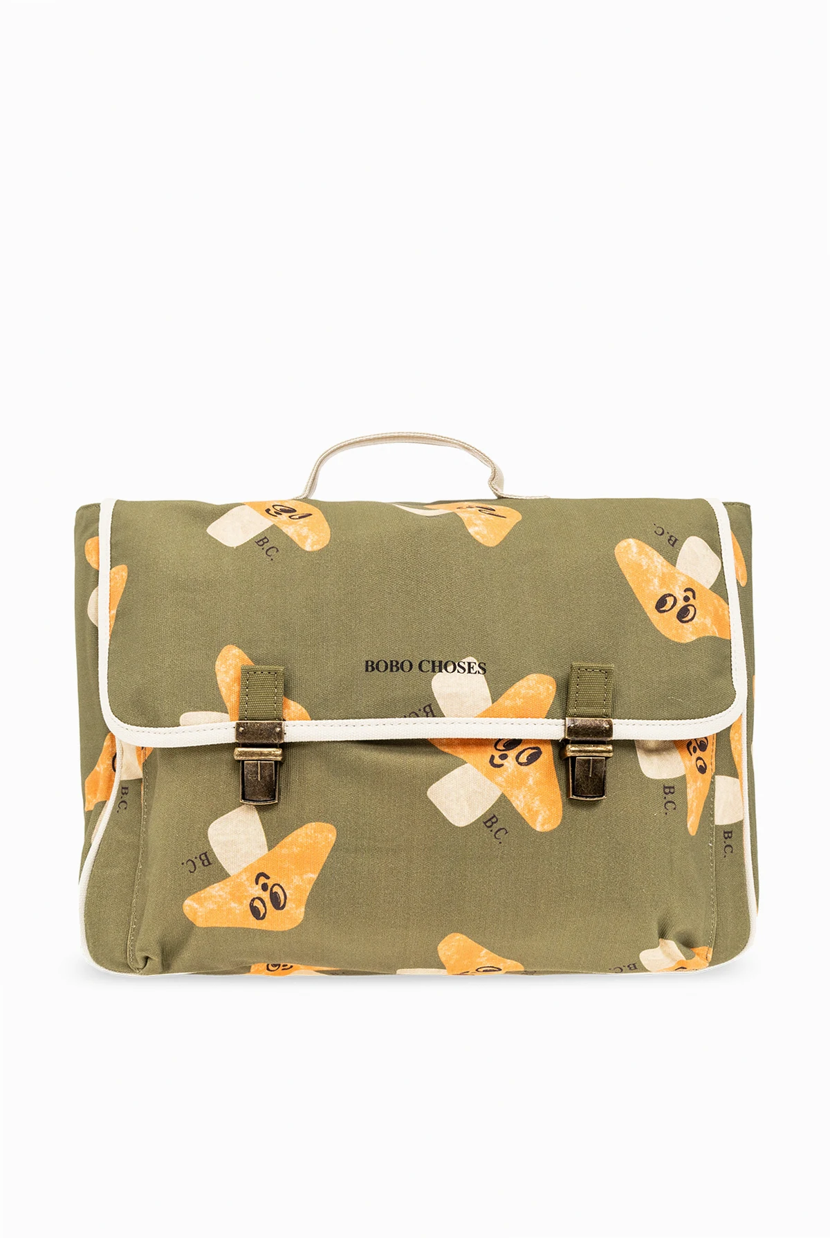 GREEN Printed backpack