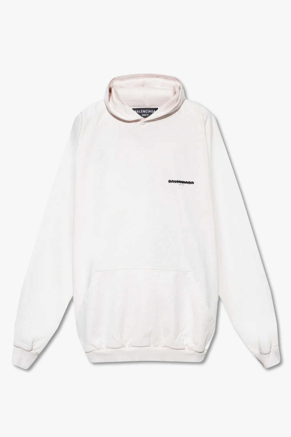 cream Logo hoodie