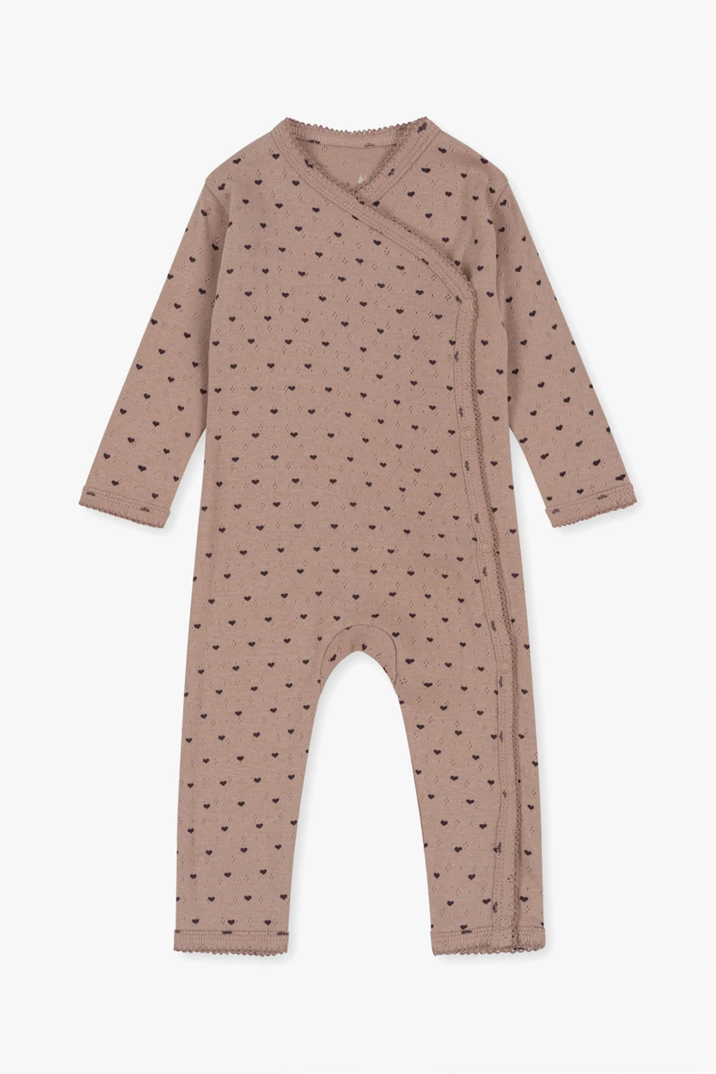 PINK Jumpsuit with heart motif