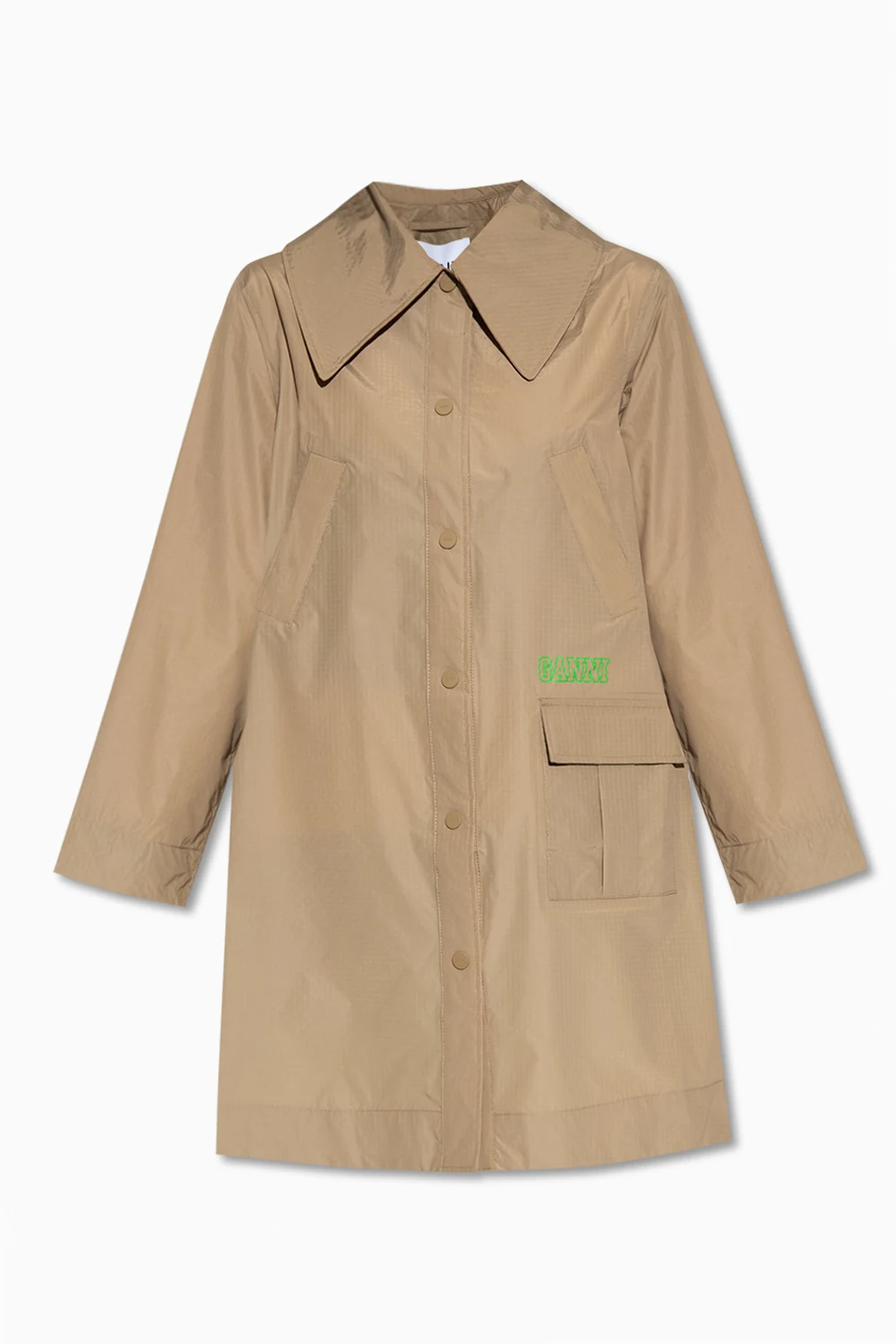 Rain coat with logo