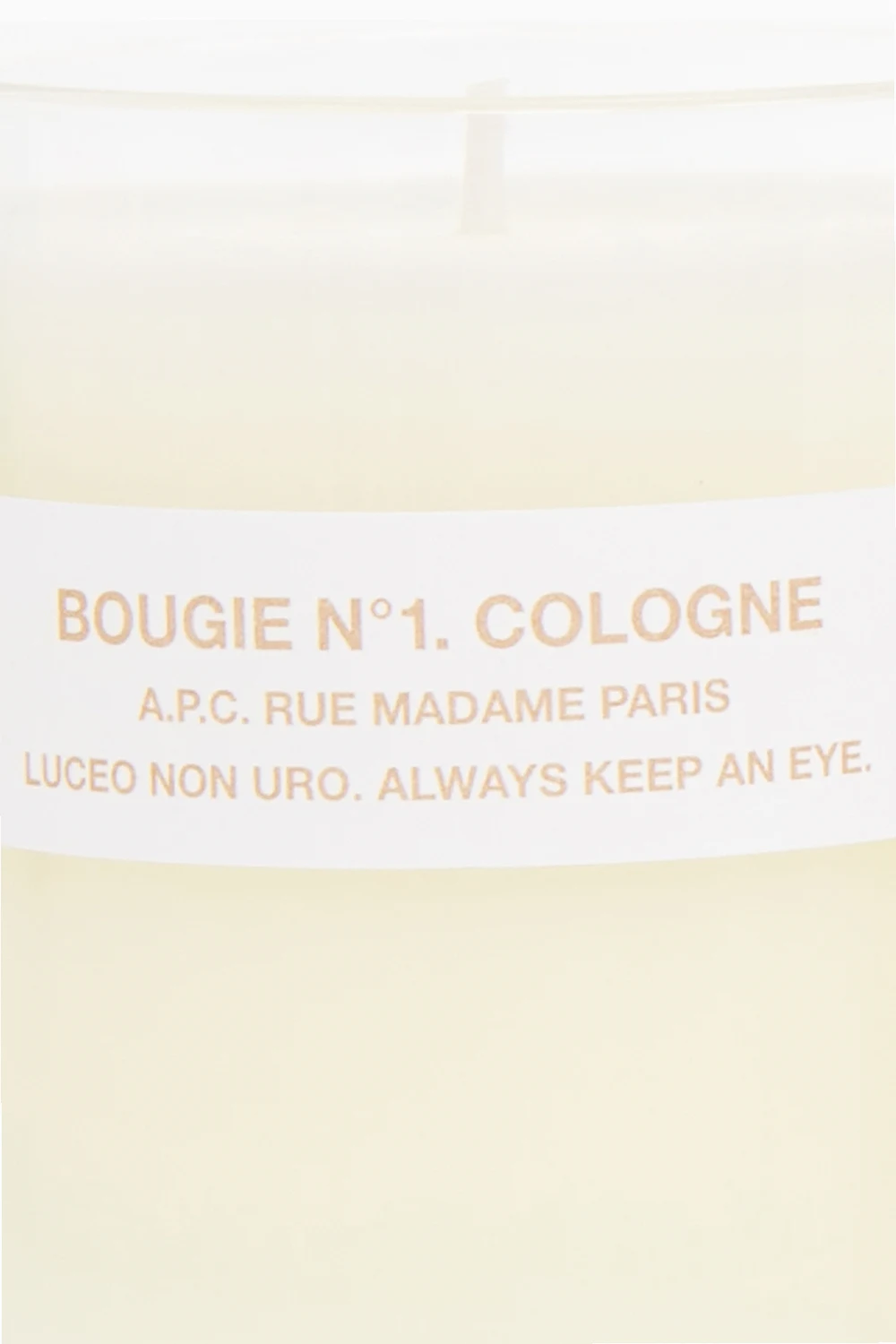 Set of three scented candles