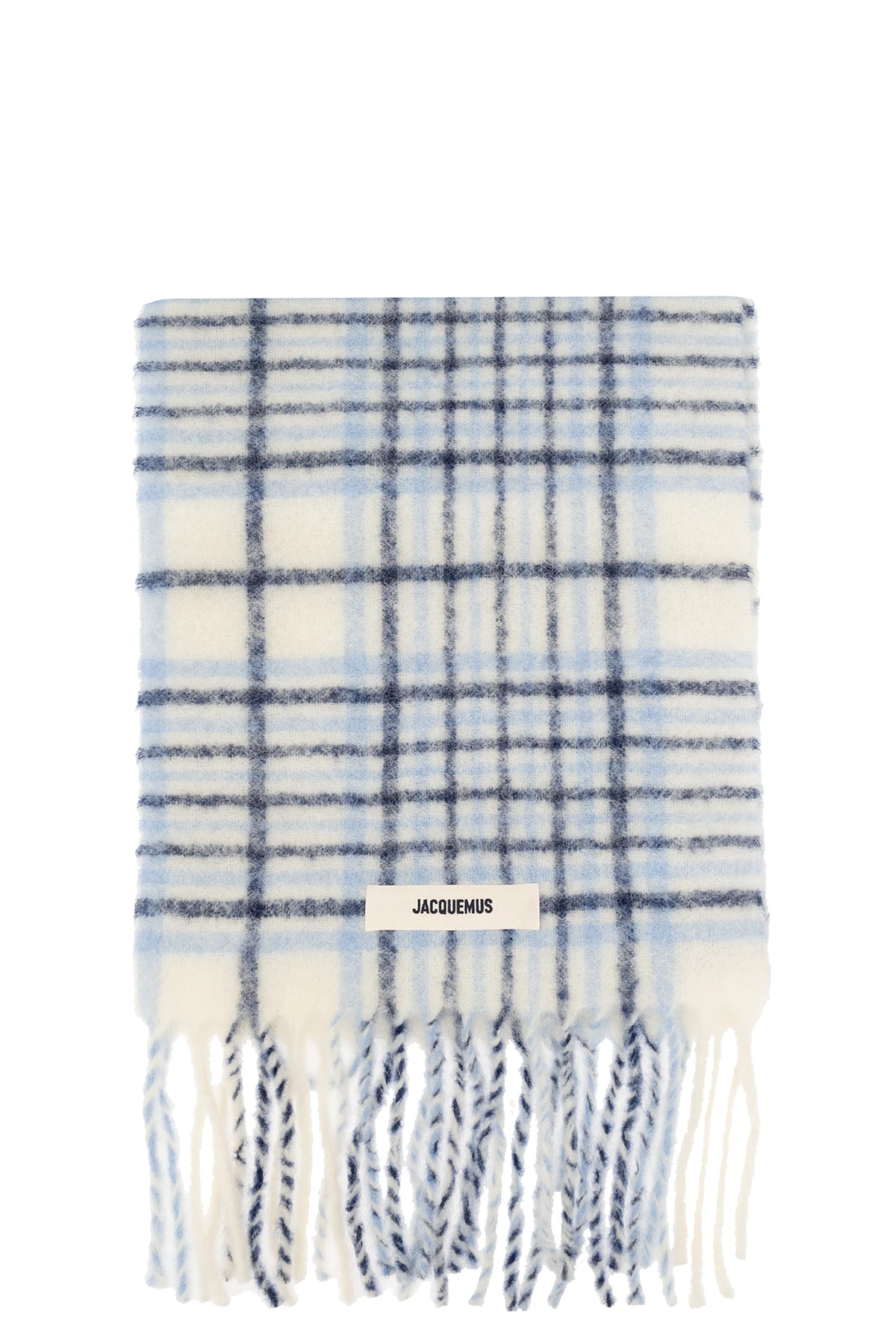 ‘Carro’ checked scarf