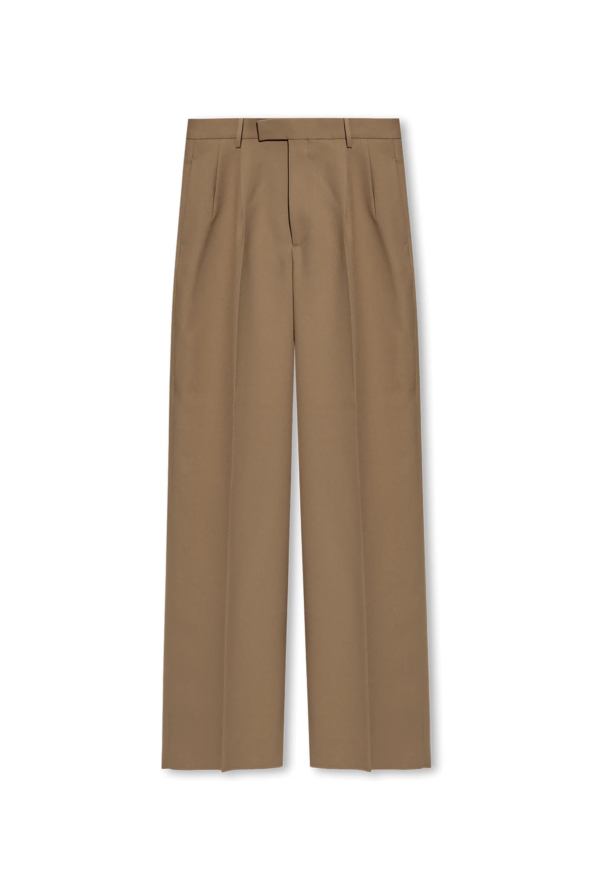 Pleat-front trousers