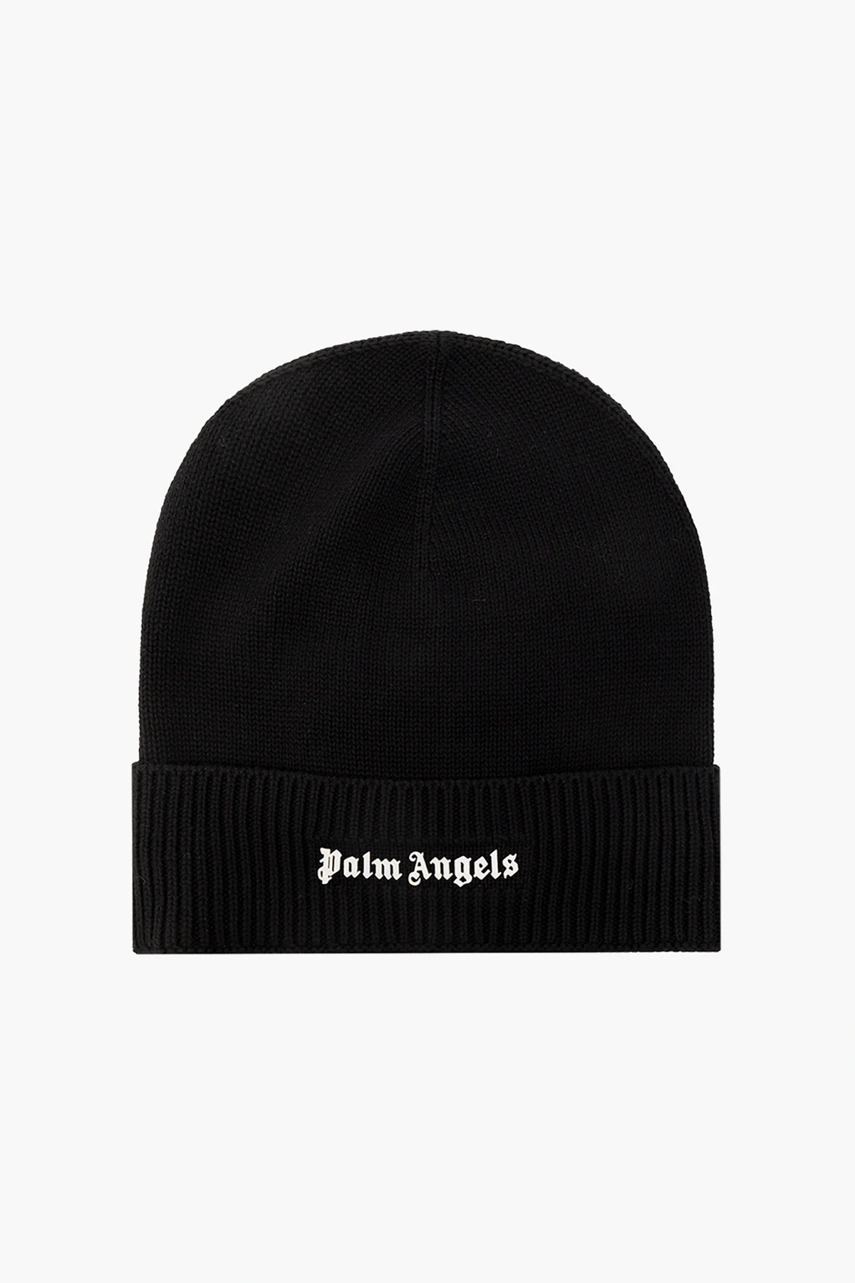 BLACK Beanie with logo