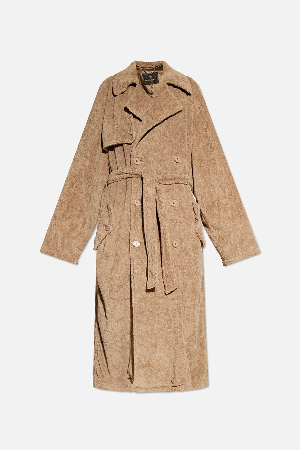 Terry cotton coat