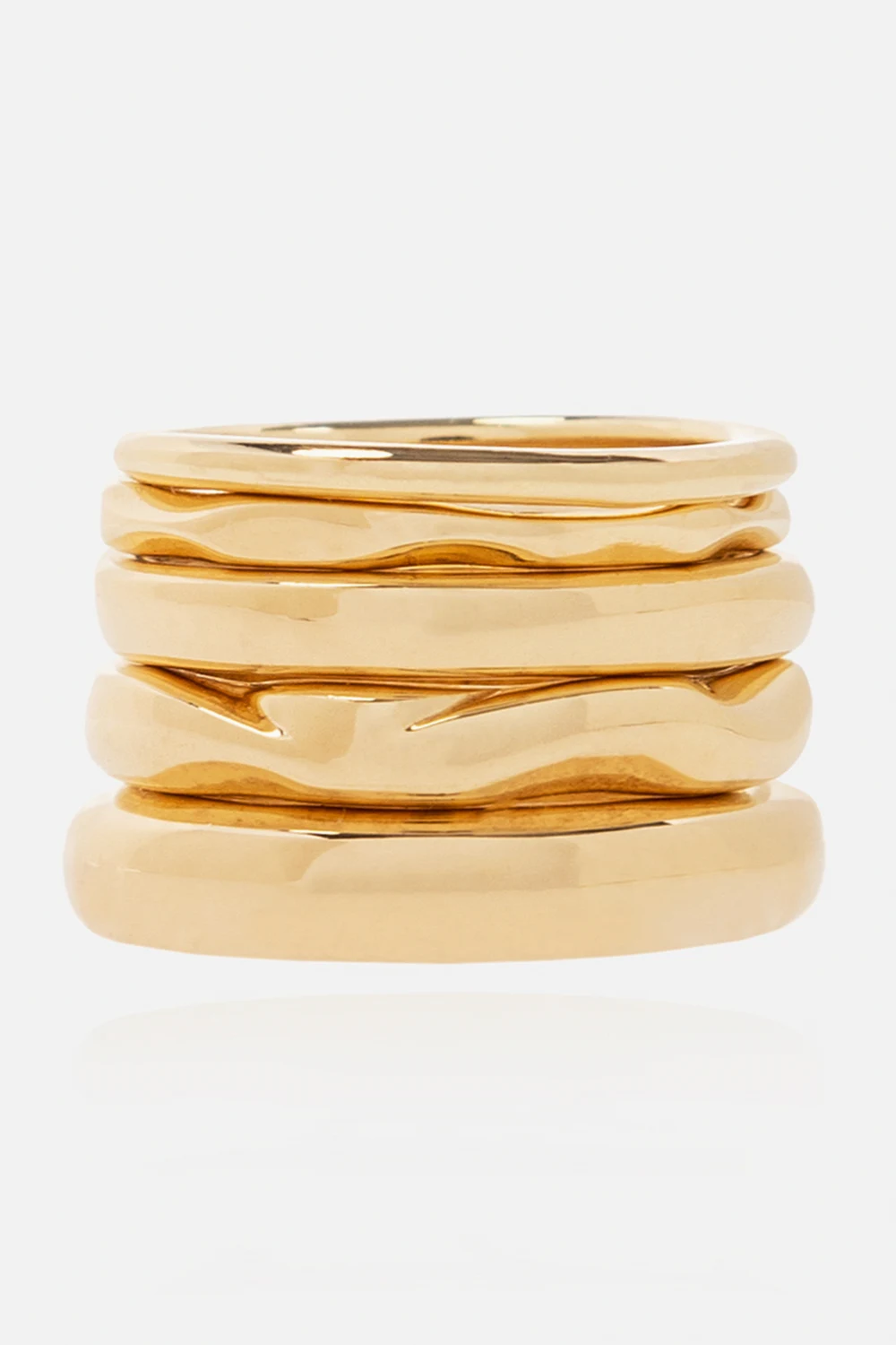 Set of five rings