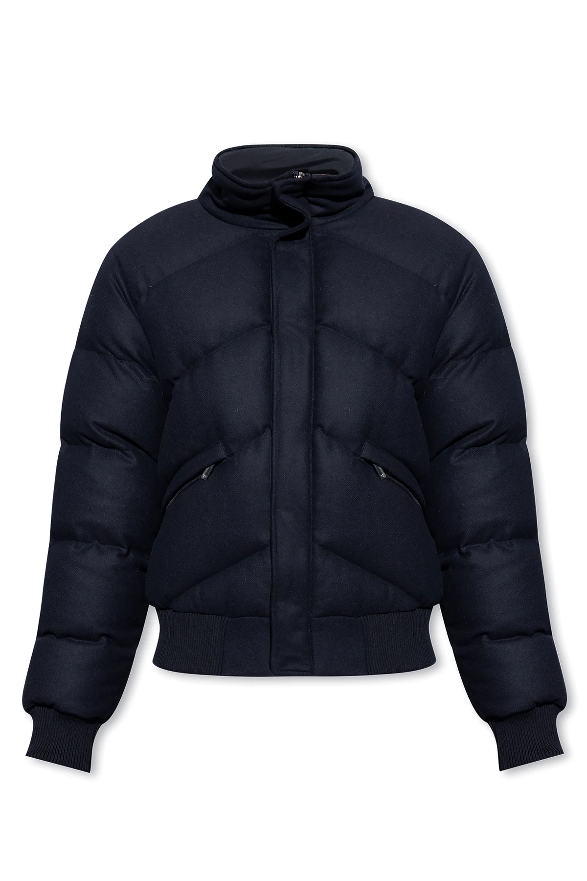 Pikowana kurtka puchowa typu ‘bomber’