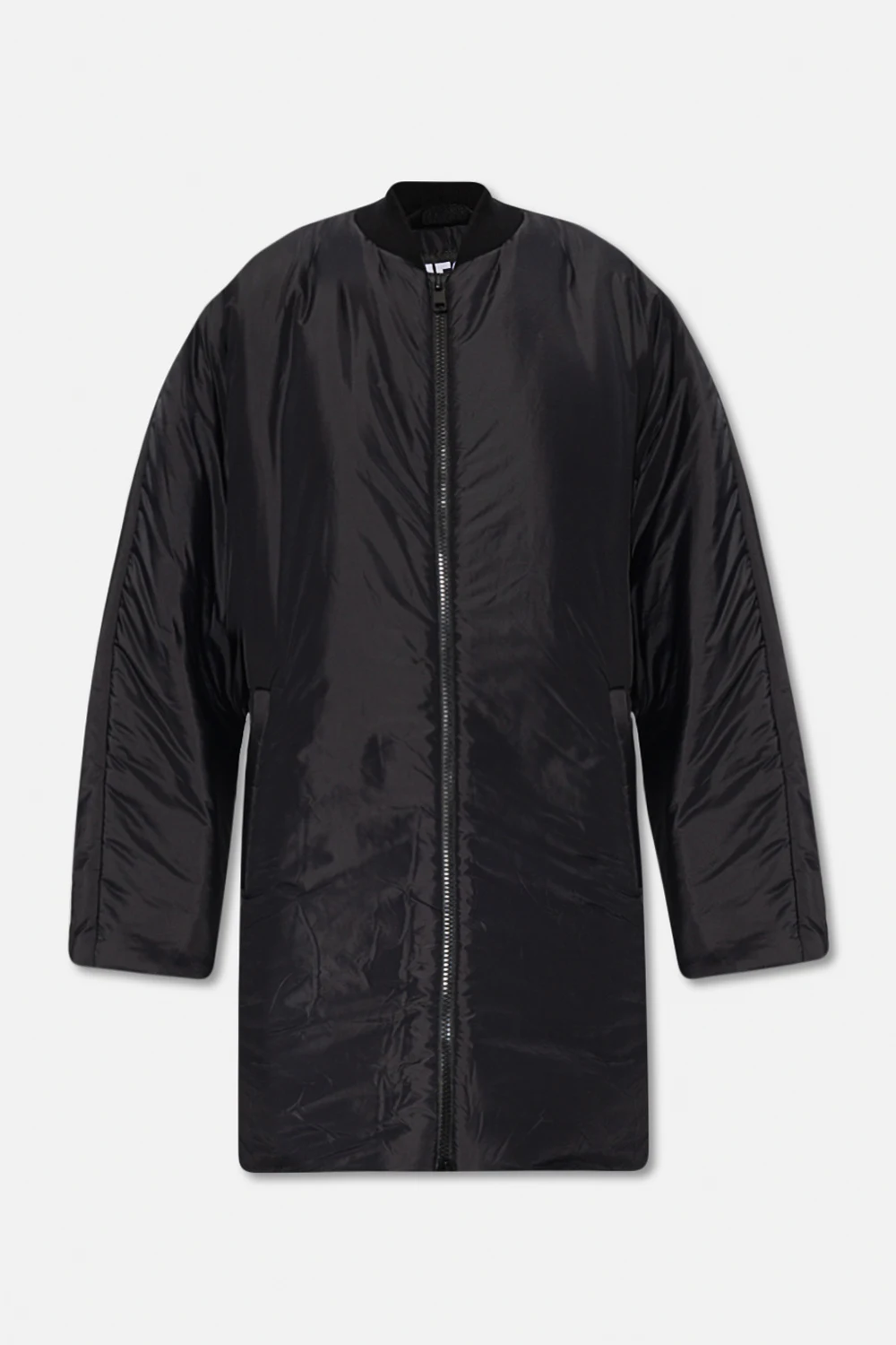 BLACK ‘W-DAY-LONG-NY’ puffer coat