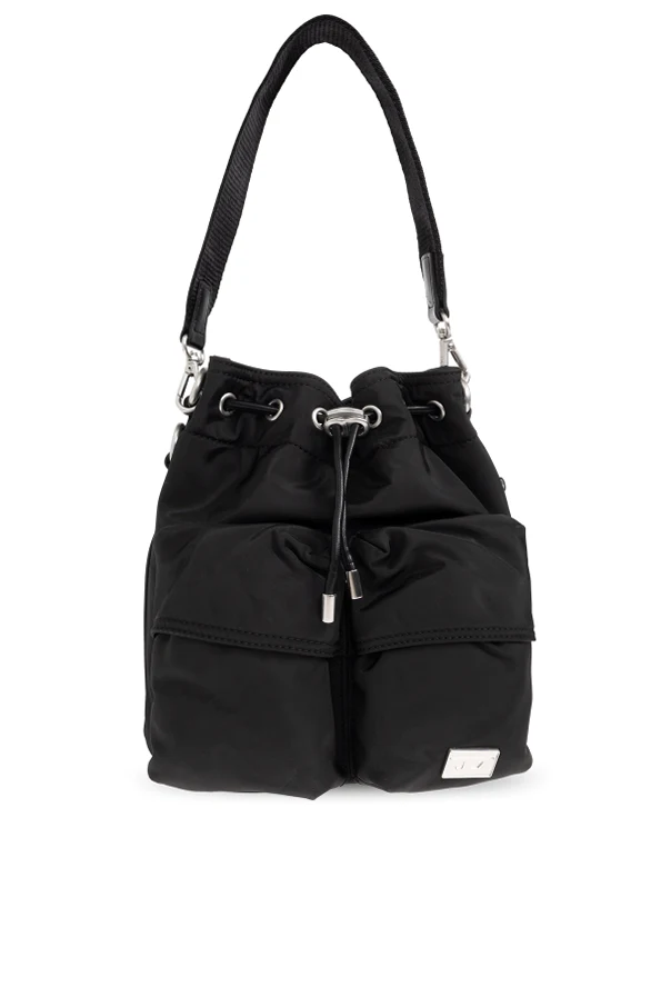 BLACK Shoulder bag ‘MULTI-PKTS’