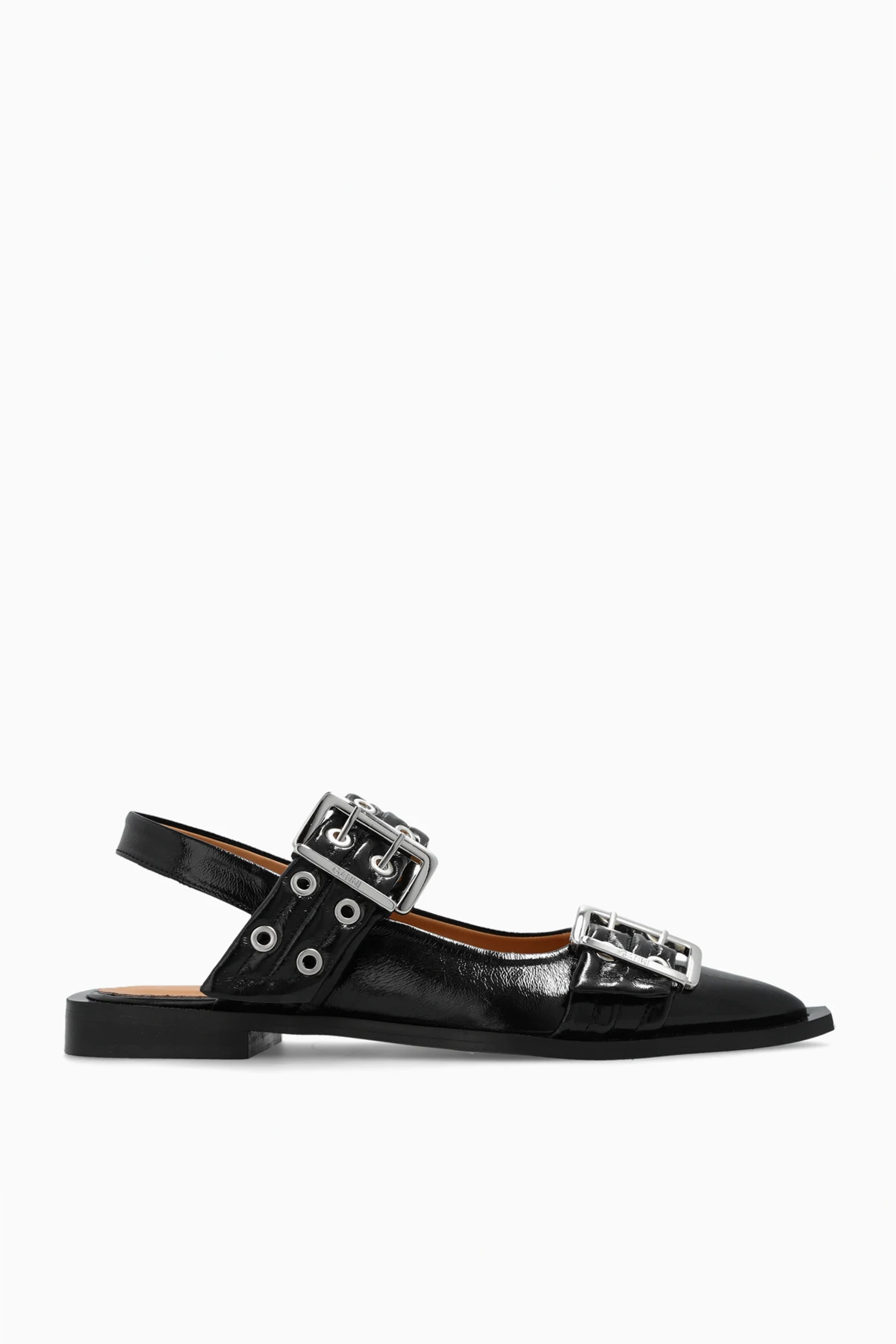 Shoes with buckles